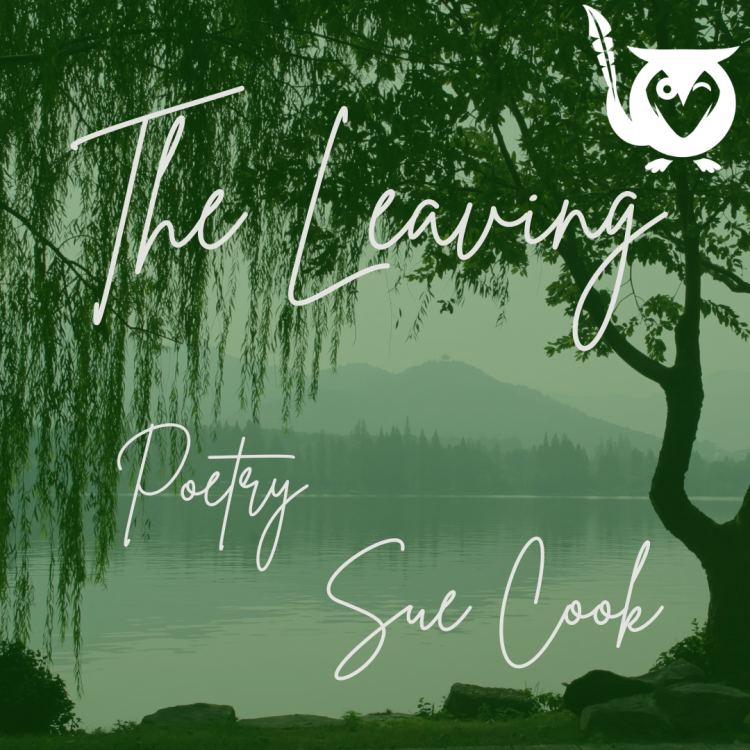 the beast and the leaving - a poem, willow tree with text